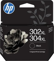 HP 302XL/304XL Original Druckerpatrone Schwarz XL – Hohe Reichweite 300