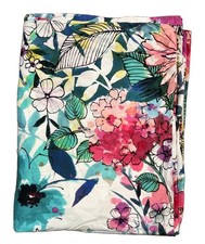 POTTERY BARN Teen Twin Floral Butterfly Duvet Cover 100 Cotton VINTAGE