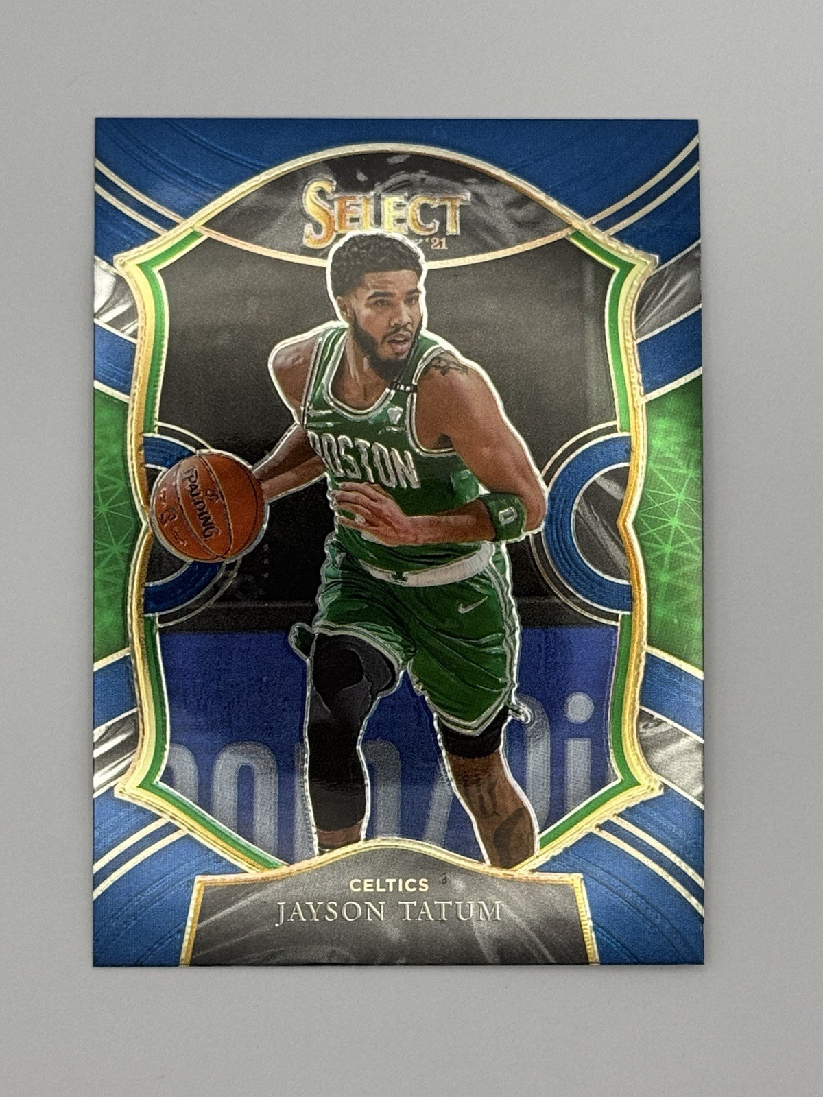 2020-21 Panini Select - Jayson Tatum #41 Blue - Boston Celtics
