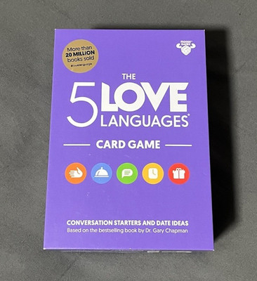 The 5 Love Languages Card Game - Conversation Starters & Date Ideas 