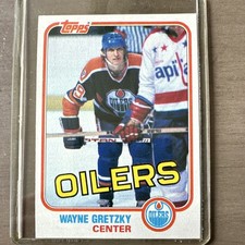 1981 Topps Wayne Gretzky #16 Edmonton Oilers Base Set NHL Hockey Card