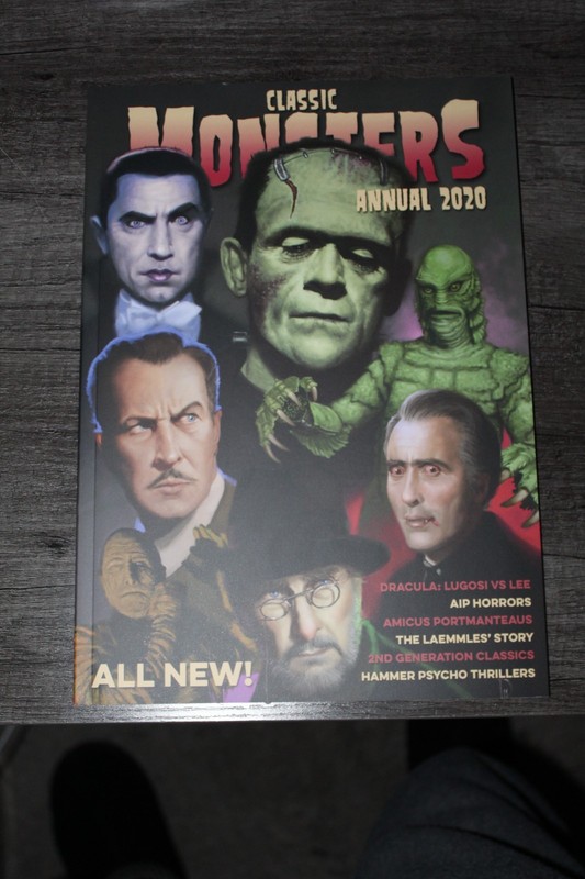 CLASSIC MONSTERS Annual 2020  Like New #289 out of 1000