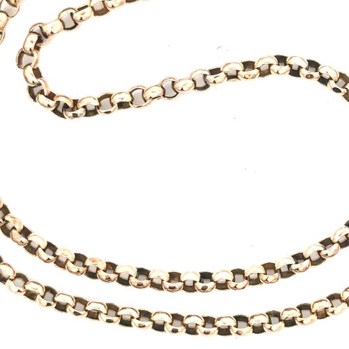 9ct yellow gold belcher chain 7.6g (SH850476b) - Picture 9 of 10