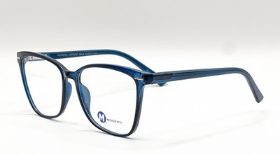 Modern Appoint Blue Full Rim Authentic Eyeglass Frames 55-17-140