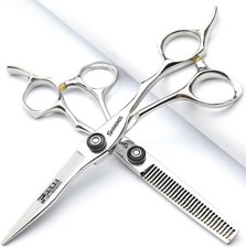 Japan 440 Steel Scissors Professional Hairdressing Scissors for Barber Thinning