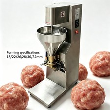 Commercial Speed Adjustable Meatball Forming Machine with Six Models 110V 1100W