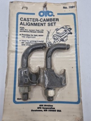CASTER CAMBER ALIGNMENT ADJUSTMENT SET FOR FORD & MECURY VEHICLE  OTC 7091 NOS