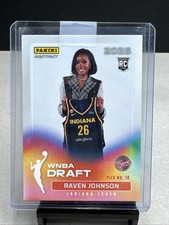 2026 Panini Instant WNBA Raven Johnson ROOKIE CARD DRAFT NIGHT Fever #DN-9 RC