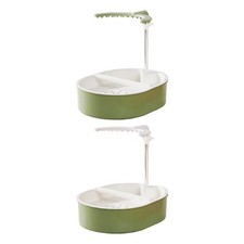 Automatische Vogeldusche mit flie&szlig;endem Wasser, Spielbecken,