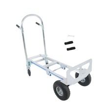 1000 Lbs Aluminum Hand Truck Convertible 2 in 1 Heavy Duty Folding Dolly Cart