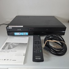 Sony RDR-VX555 DVD VHS VCR Recorder W/OEM Remote & Manual - Tested