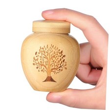 HOOMTREE Small Urns for Human Ashes Keepsake Set of 1,Mini Tree of Life,1 pc