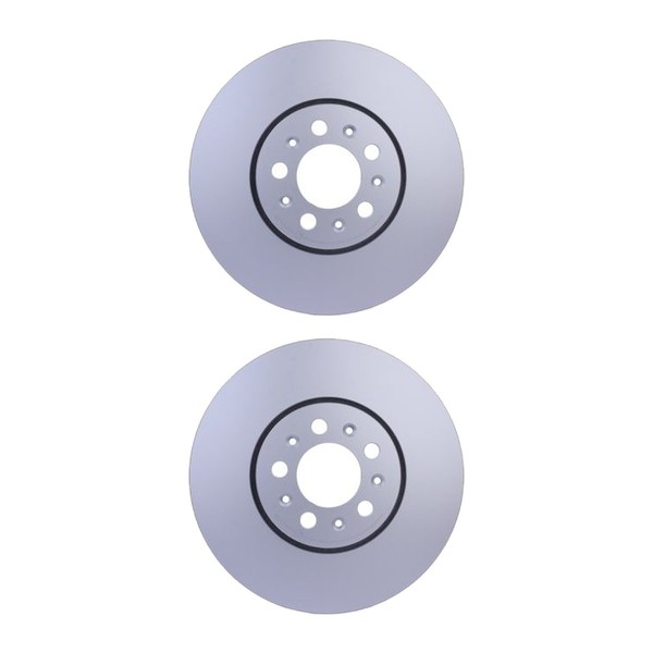 2 Bremsscheiben AußEnbelüFtet Ø 65 Mm 25 Mm Hella Passend FüR U.A. Audi A1-image