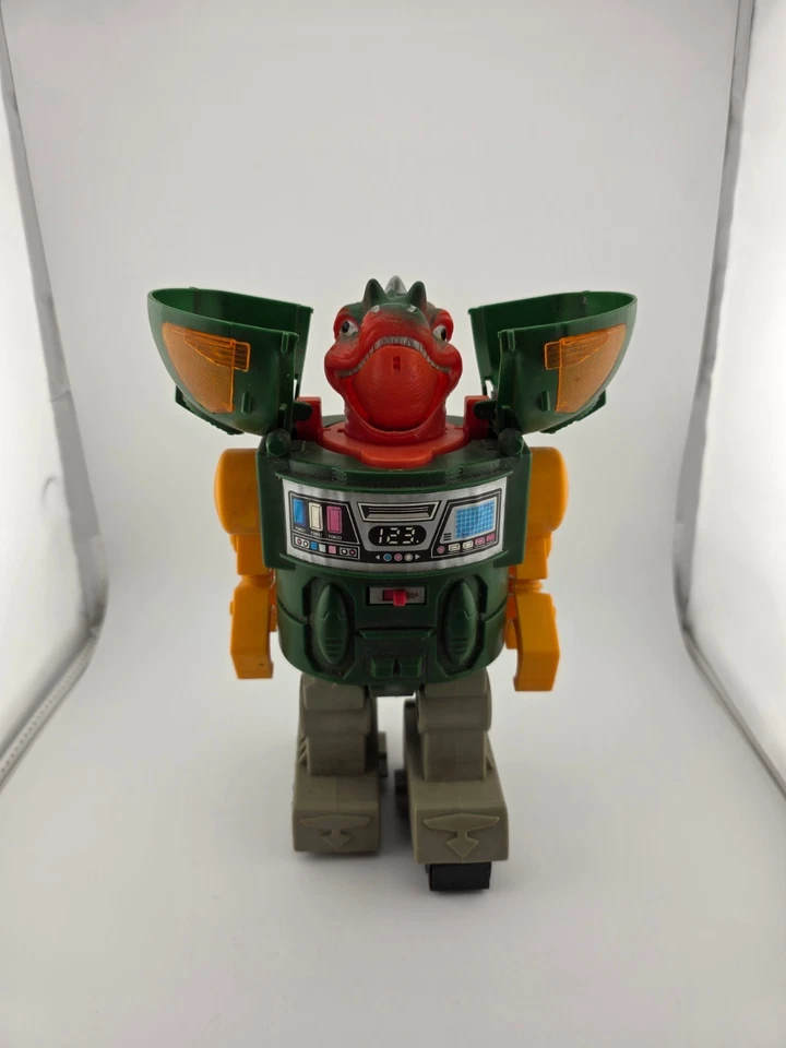Dino Robot Horikawa SH Made in Japan 70er Jahre Retro Spielzeug leuchtet Plastik - Bild 2 von 4