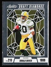 2024 Panini Absolute #DD-DDR Donald Driver Draft Diamonds