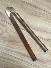 Antique C. 1890 James Nobles Boxwood & Brass Engineering Slide Rule England