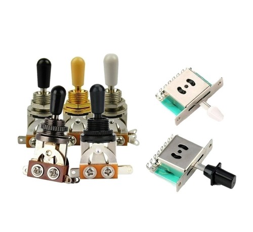Interruttore Chitarra 3 Vie Short Toggle Elettrico LP Les Paul Selettore Epiphone