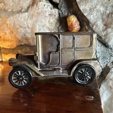 ANTIQUE AUTO COIN BANK PIGGY BANK BANTHRICO "1908 CHEVROLET" Vintage
