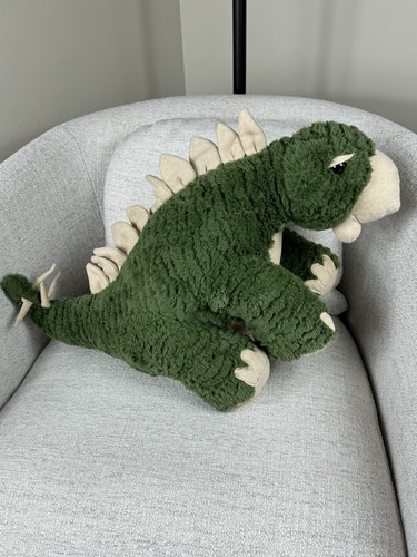 Animal Adventure Stegosauro Peluche Grande 25” Verde Dinosauro Bilancia Dino Giocattolo Morbido - Foto 2 di 7