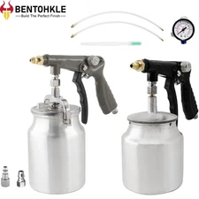 Air Rust Proofing Undercoating Gun, Gauge, Cup, 22" Wands, Spray Truck Bed Liner