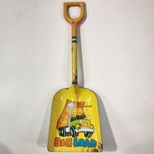Vintage 1950s Big Load Shovel Ohio Art Company Tin Toy Yellow & Green Dump Truck