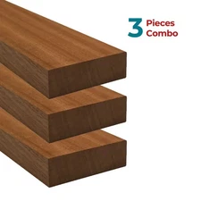 3 Pcs, Sapele Guitar Neck Blank 24x 3x 1 Luthier Tonewood- Free US Shipping