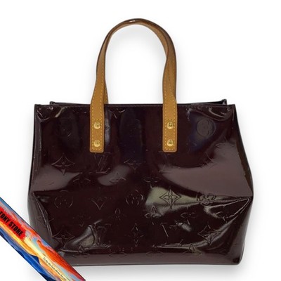 Louis Vuitton Lead PM Monogram Vernis Enamel Bordeaux Bag M91993