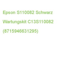 Epson S110082 Schwarz Wartungskit C13S110082 (8715946631295)