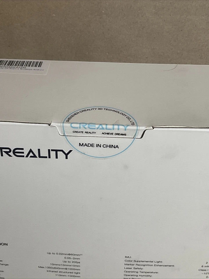 Creality CRS06O Handheld 3D Scanner CR-Scan Otter for 3D Printing * Sealed * - Image 3 of 4