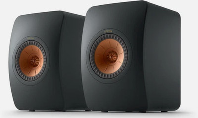 Brand New KEF LS50 Meta Carbon Black pair Stand-mount Bookshelf Passive Speakers