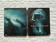 blu-ray PROMETHEUS 3D BR 3 Disc Steelbook Limited Edition REGION FREE