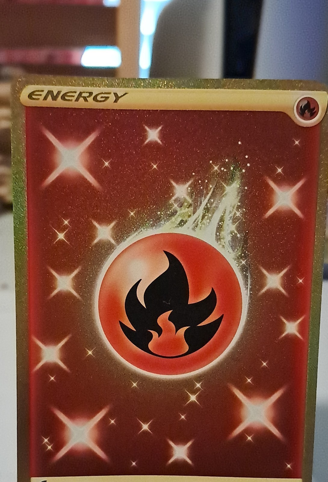 Fire Energy (Secret) 284/264 Swsh08: Fusion Strike Holo
