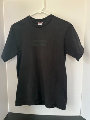 Supreme Tonal Box Logo Tee 'Black' | eBay