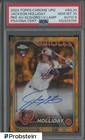 2024 Topps Chrome Gold Orange Lava Jackson Holliday RC /35 PSA 10 PSA/DNA AUTO 9