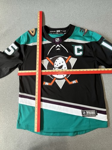 Anaheim Ducks 25th Anniversary Alternate 15 Getzlaf Jersey Sz L - Picture 3 of 8