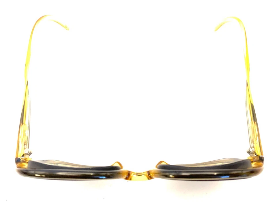 Gafas de sol Christian Dior 2076 20 amarillas de gran tamaño mariposa marcos 53-17 Alemania Foto 4 de 4