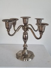 Vintage Candelabra Silver
