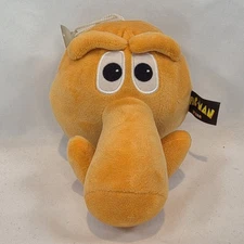 Q*bert Plush 8" Hanging Suction Cup – Namco Pac-Man 2015 Pixels Movie Arcade Toy