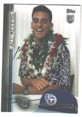 2015 Topps Field Access All Access Marcus Mariota #AAA-MM Rookie RC