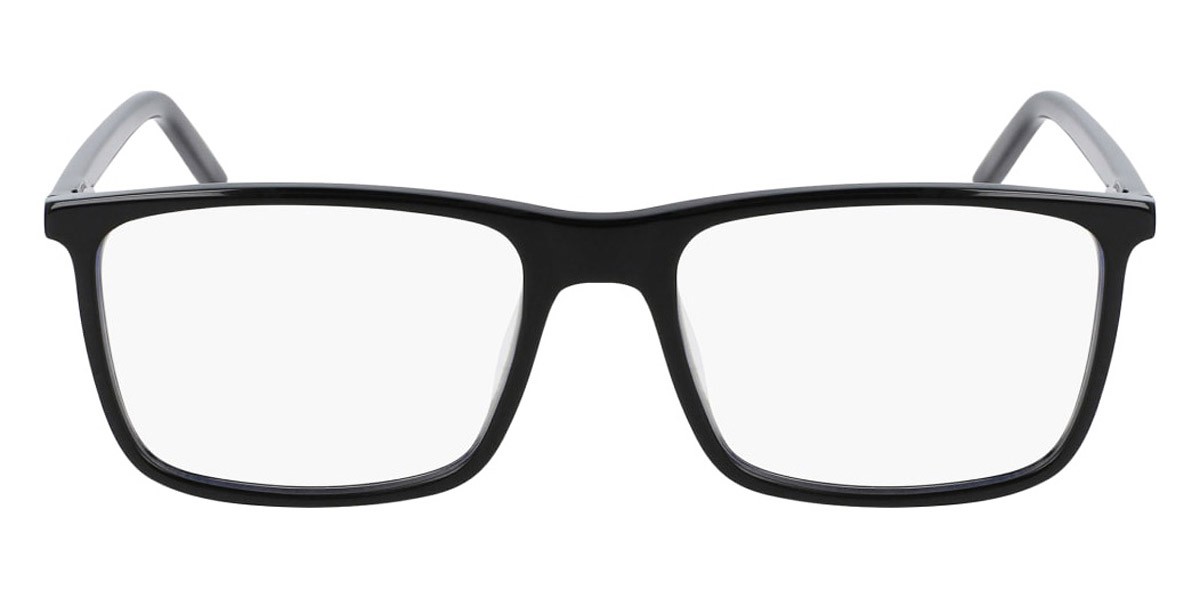 ねがめ Zeiss ZS22500 Eyeglasses Men Black Rectangle 57mm New 100