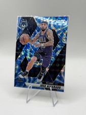 2024-25 Panini Mosaic #199 Jose Alvarado Reactive Blue Mosaic