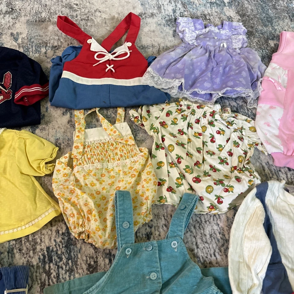 Lote de ropa vintage para niños revendedor paquete 12 piezas tallas mixtas (C2) Foto 3 de 4