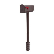 Mailbox Post Combo Brown Mocha Medium Capacit...