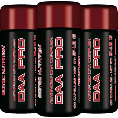 DAA PRO - 100-200 Kaps - Natürliche Testosteronproduktion, Muskelwachstum, Kraft