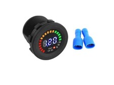 12V LED Digital Voltmeter Display For Car Motorcycle Panel