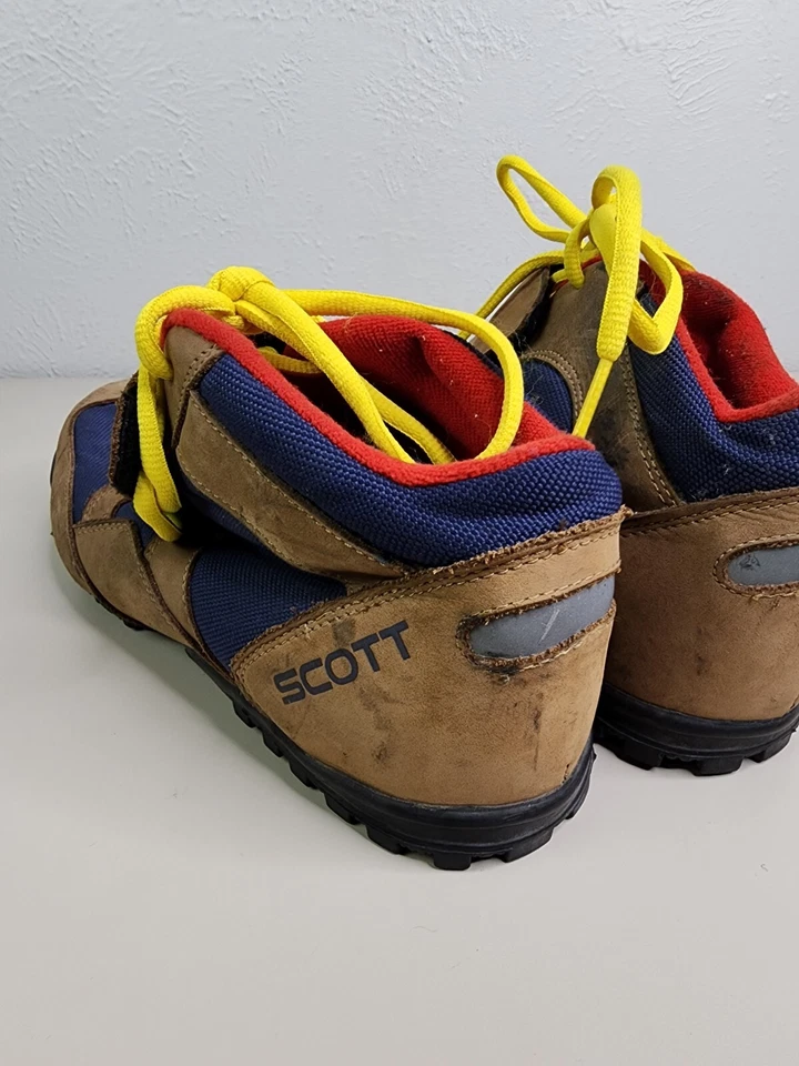 De colección Scott Hombres 12.5 -sobre roca - zapatos de ciclismo de montaña gamuza encaje Foto 4 de 4