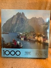 Springbok 1000 piece jigsaw puzzle NIB "Faraway Fjords"