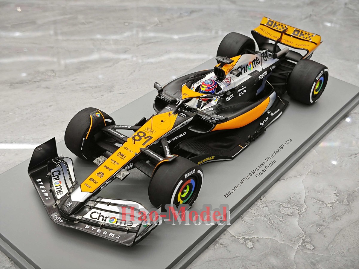 スパーク1/18 McLaren MCL60 2023 OscarPiastri McLaren F1 MCL60 #81 Oscar Piastri 3rd Japanese GP 2023