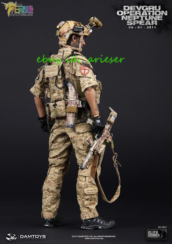 DAMTOYS　DEVGRU NEPTUNE SPEAR　78012 Damtoys 1/6 78012 Elite Series Devgru Operation Neptune Spear
