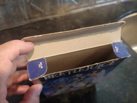 BEETLEJUICE Nintendo NES Game Original 1990 LJN Ltd. Cardboard Collector **BOX**